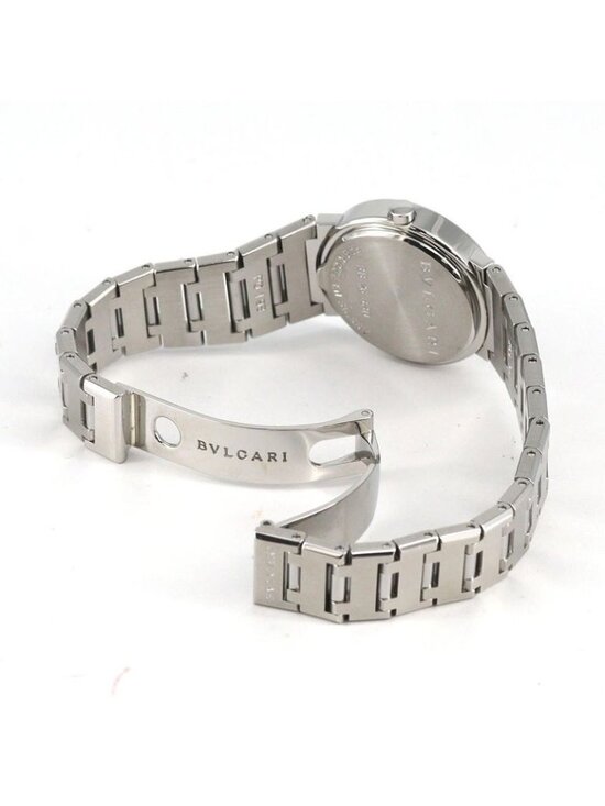 Bvlgari SS Quartz Watch Black main image 6